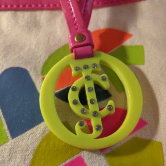 Juicy Couture Summer Summer Canvas Tote - Picture 2 of 6